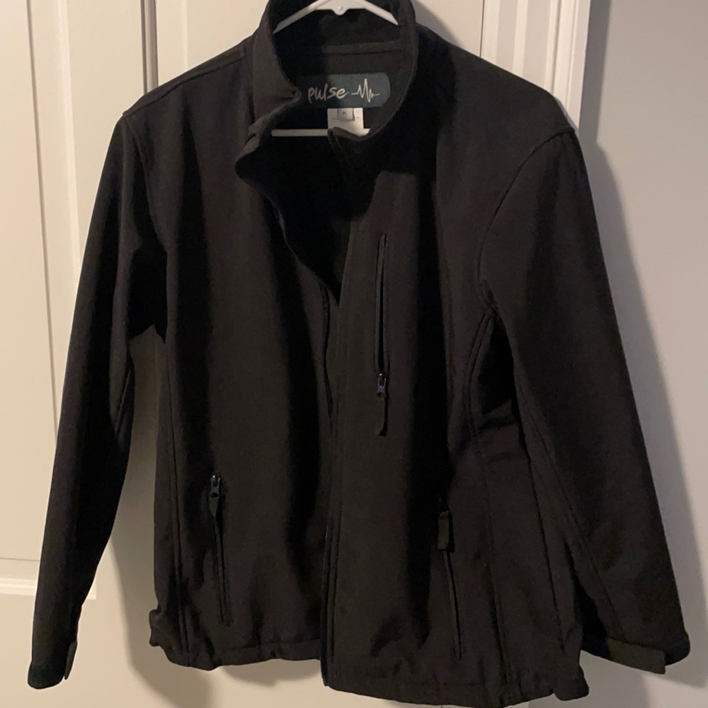 Black rain/wind jacket